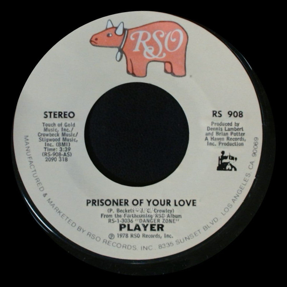Player - Join In The Dance / Prisoner Of Your Love side B