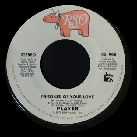 Player - Join In The Dance / Prisoner Of Your Love side B