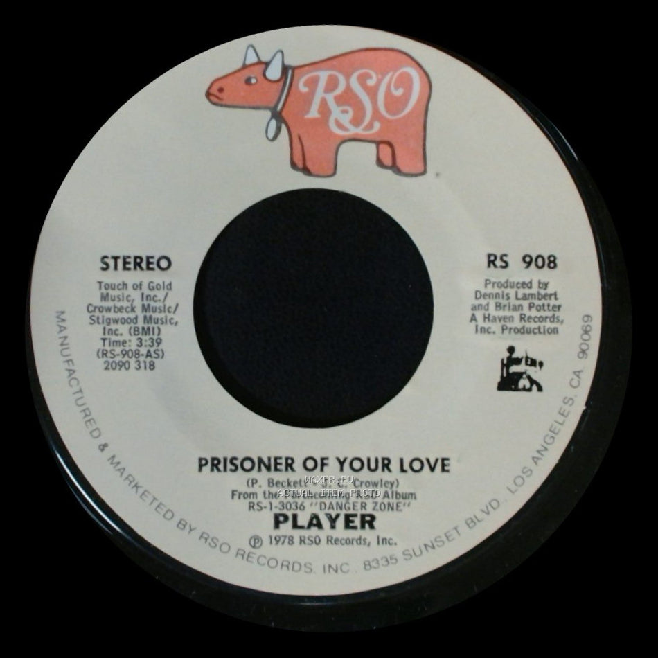 Player - Join In The Dance / Prisoner Of Your Love side B