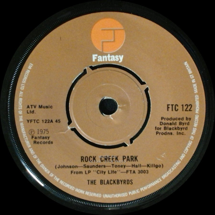 The Blackbyrds - Rock Creek Park / Flying High side A