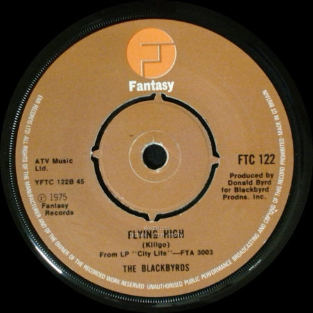 The Blackbyrds - Rock Creek Park / Flying High side B