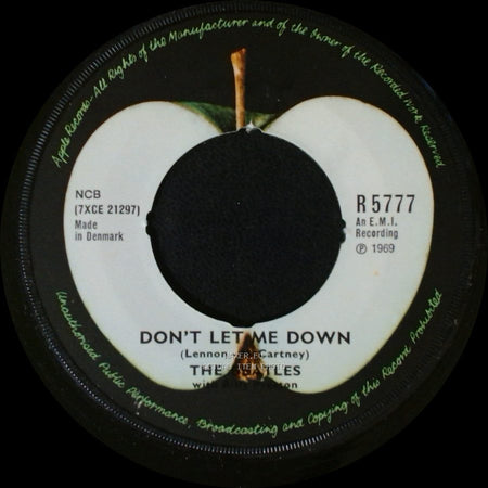 The Beatles - Don't Let Me Down / Get Back side A