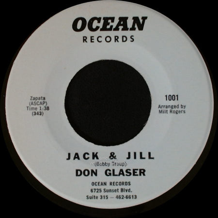 Don Glaser - Jack & Jill / You Can Make It Baby side A