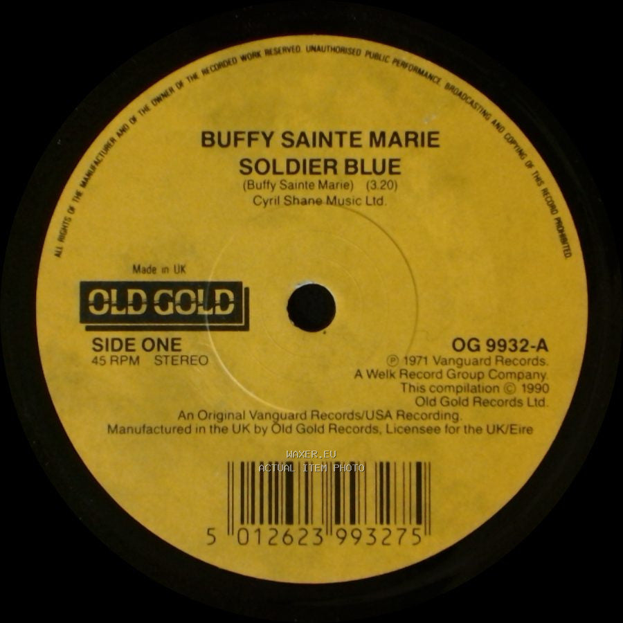 Buffy Sainte Marie - Soldier Blue / I'm Gonna Be A Country Girl Again side A