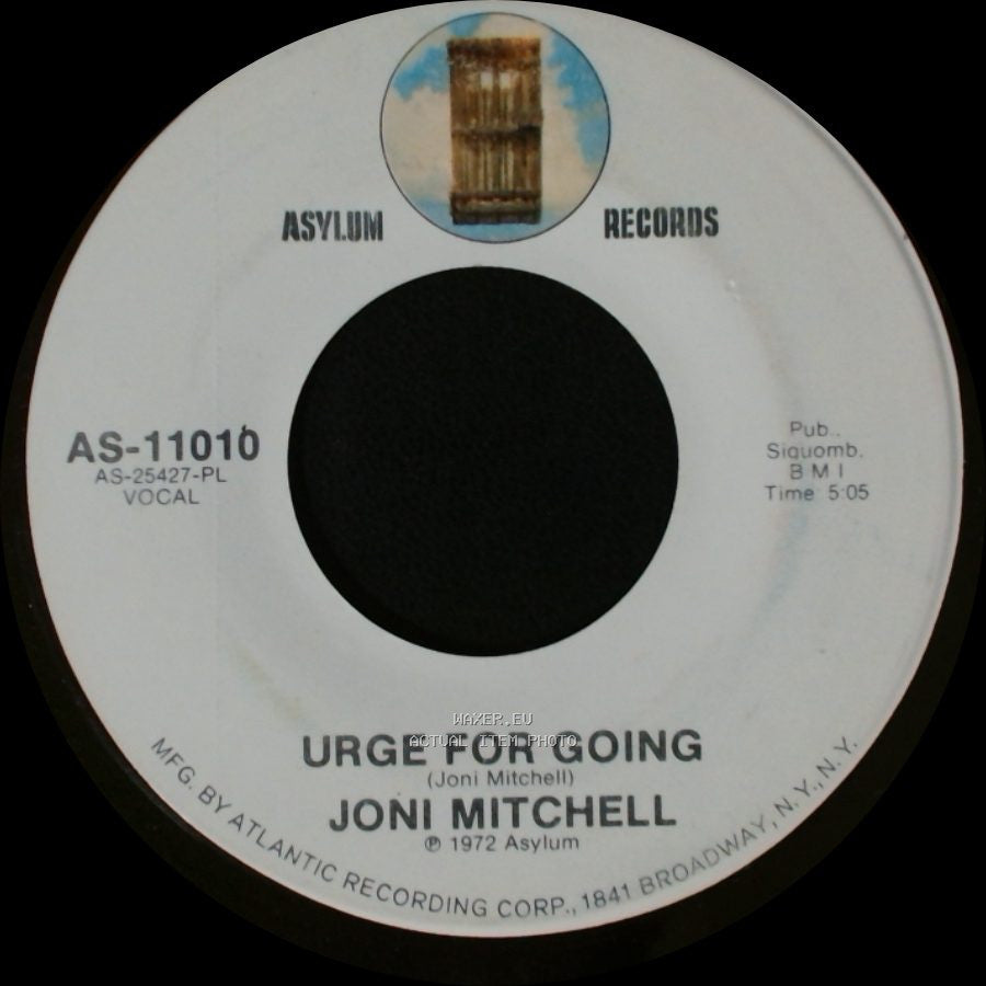 Joni Mitchell - Urge For Going / You Turn Me On, I'm A Radio side A