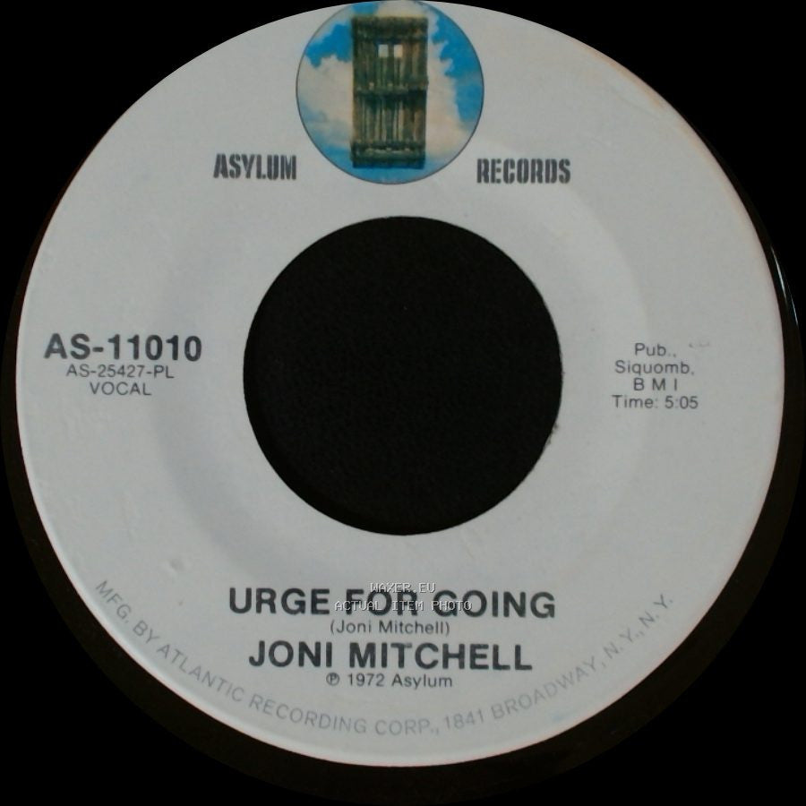 Joni Mitchell - Urge For Going / You Turn Me On, I'm A Radio side A