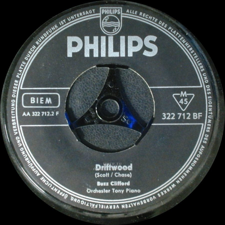 Buzz Clifford - Babysitter-Boogie / Driftwood side B