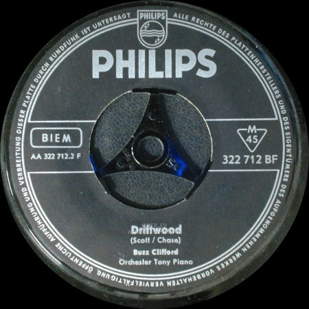 Buzz Clifford - Babysitter-Boogie / Driftwood side B