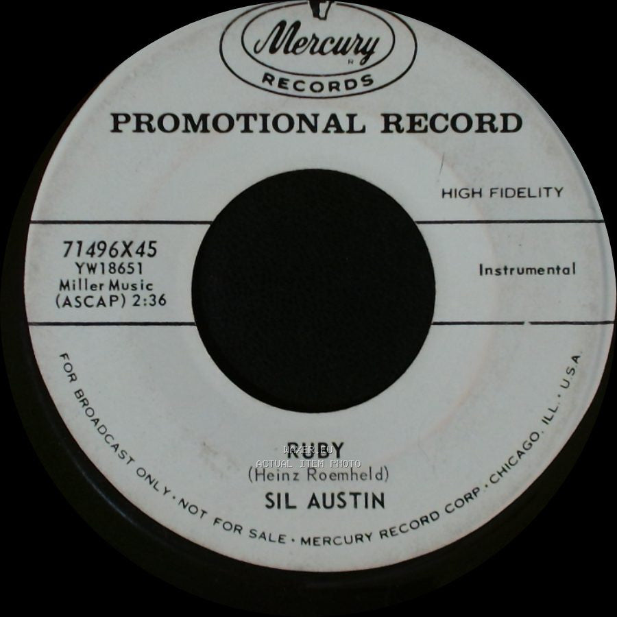 Sil Austin - Ruby / Summertime side A