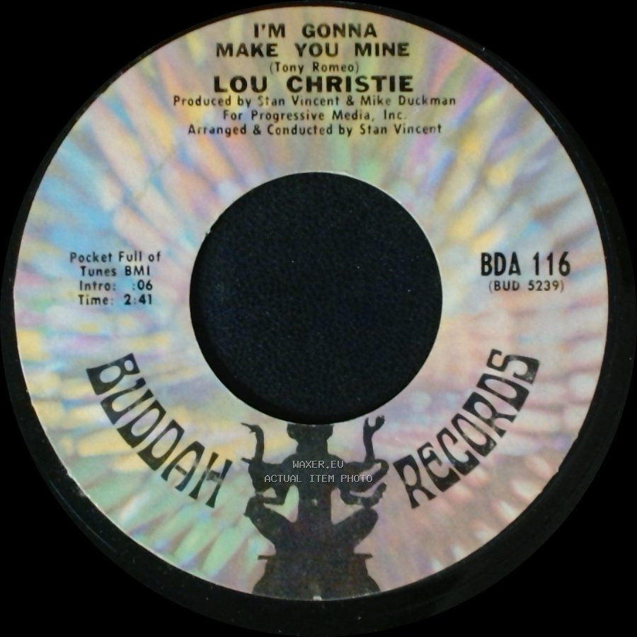 Lou Christie - I'm Gonna Get Married / I'm Gonna Make You Mine side B