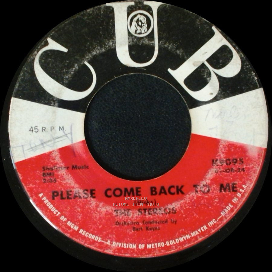 The Stereos - Please Come Back To Me / I Really Love You side A
