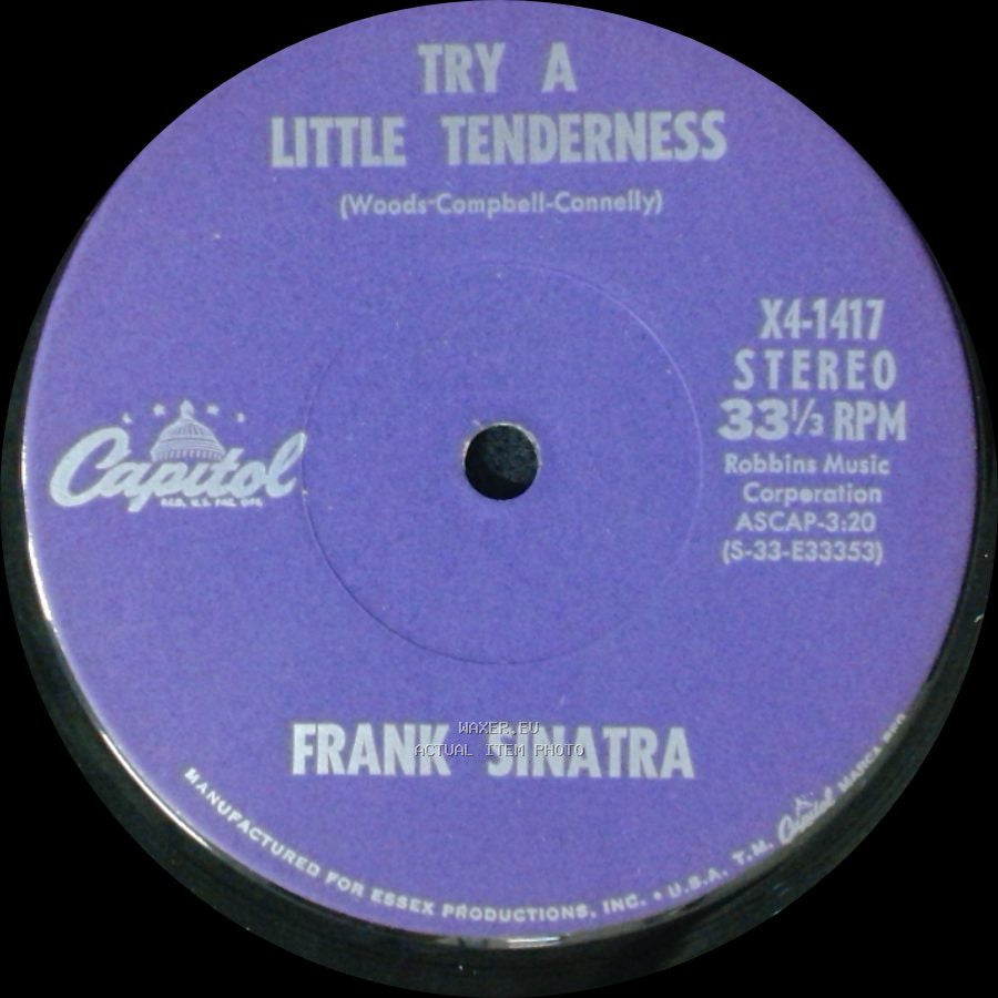 Frank Sinatra - Try A Little Tenderness / Embraceable You side A