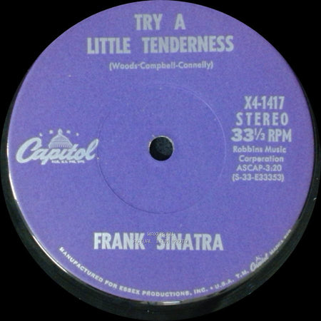 Frank Sinatra - Try A Little Tenderness / Embraceable You side A