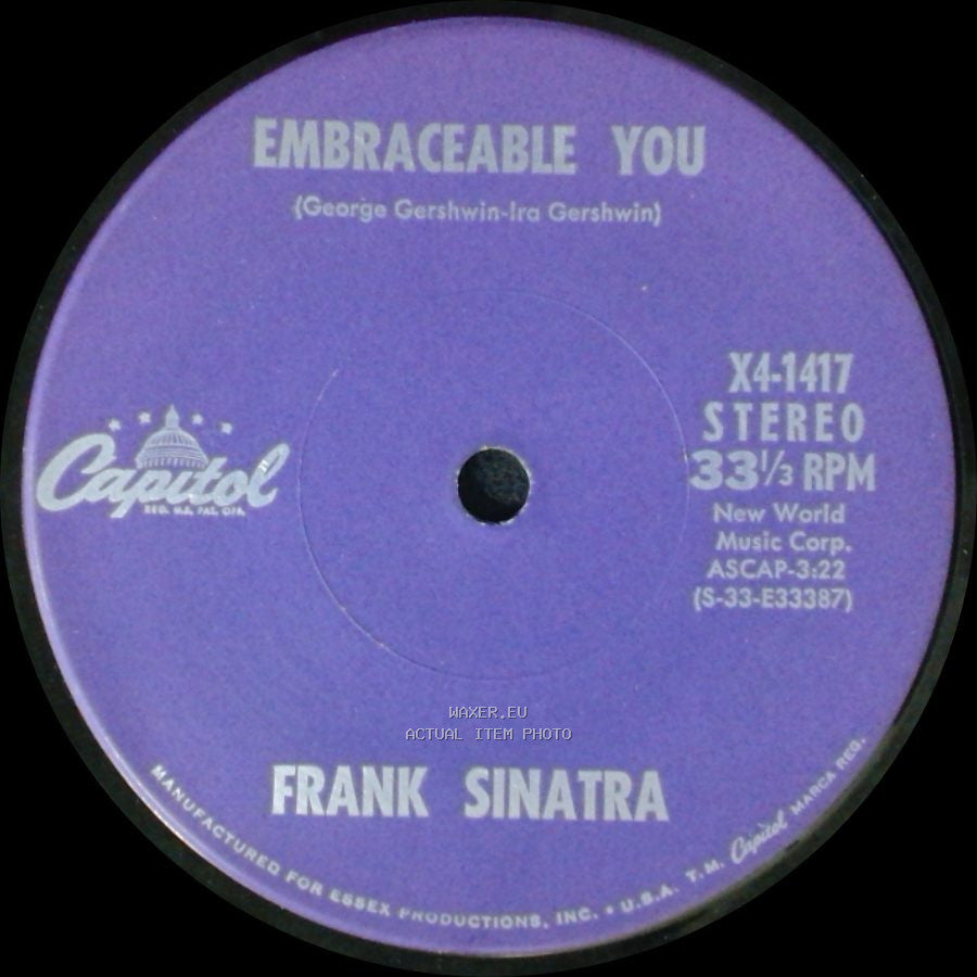 Frank Sinatra - Try A Little Tenderness / Embraceable You side B