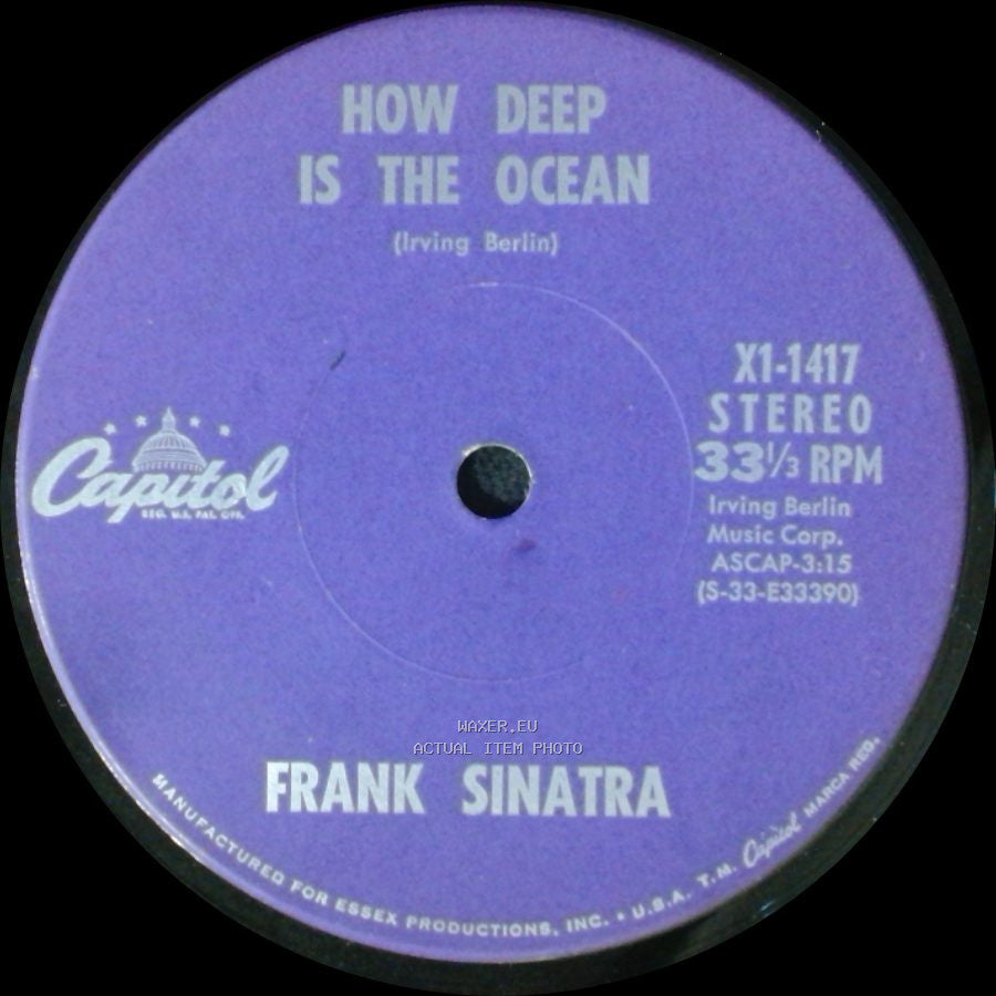 Frank Sinatra - How Deep Is The Ocean / That Old Feeling side A