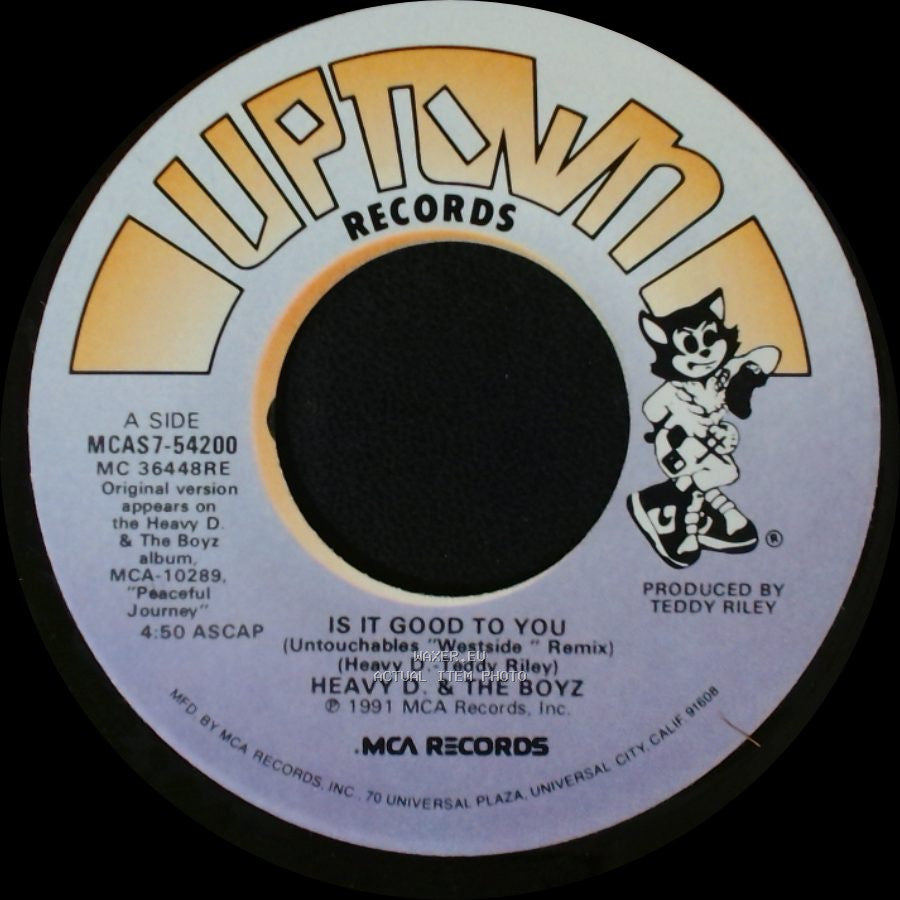 Heavy D. & The Boyz - Is It Good To You / Is It Good To You side A