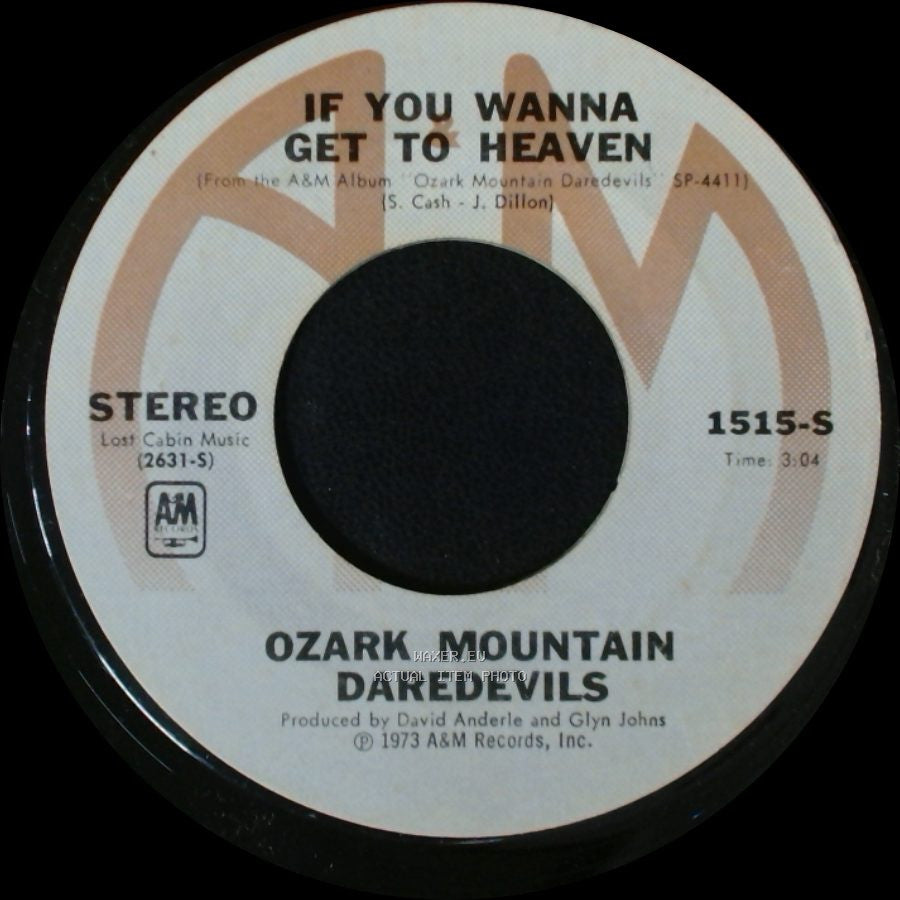 Ozark Mountain Daredevils - Spaceship Orion / If You Wanna Get To Heaven side B