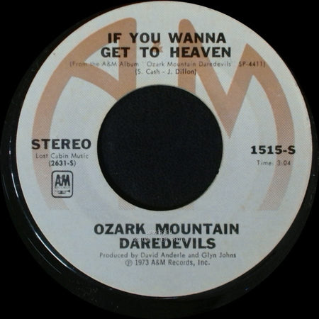 Ozark Mountain Daredevils - Spaceship Orion / If You Wanna Get To Heaven side B