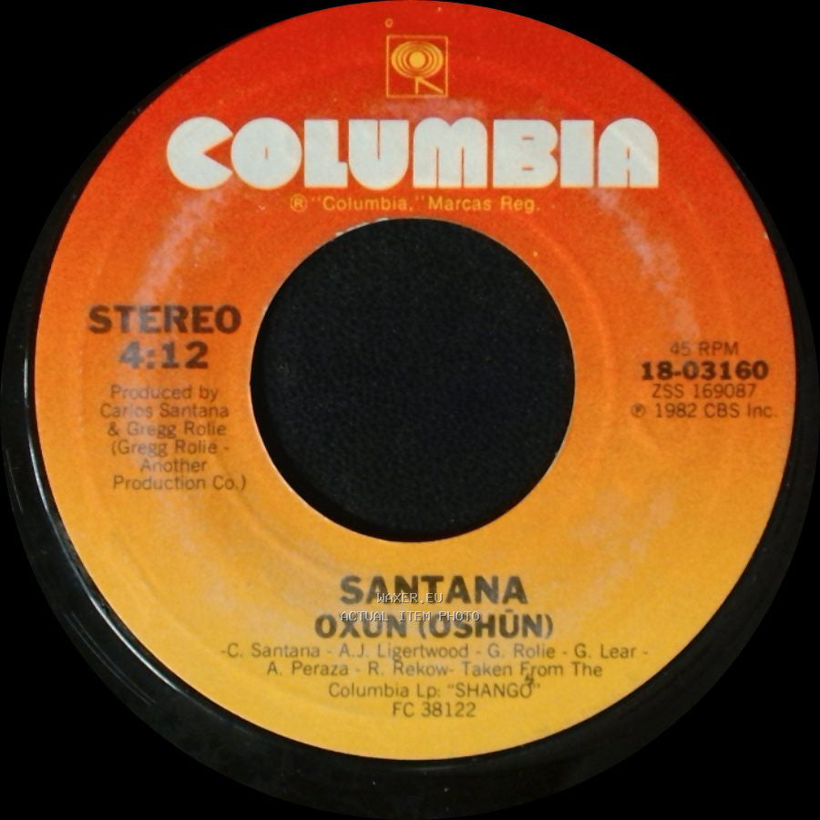 Santana - Hold On / Oxun (Oshün) side B