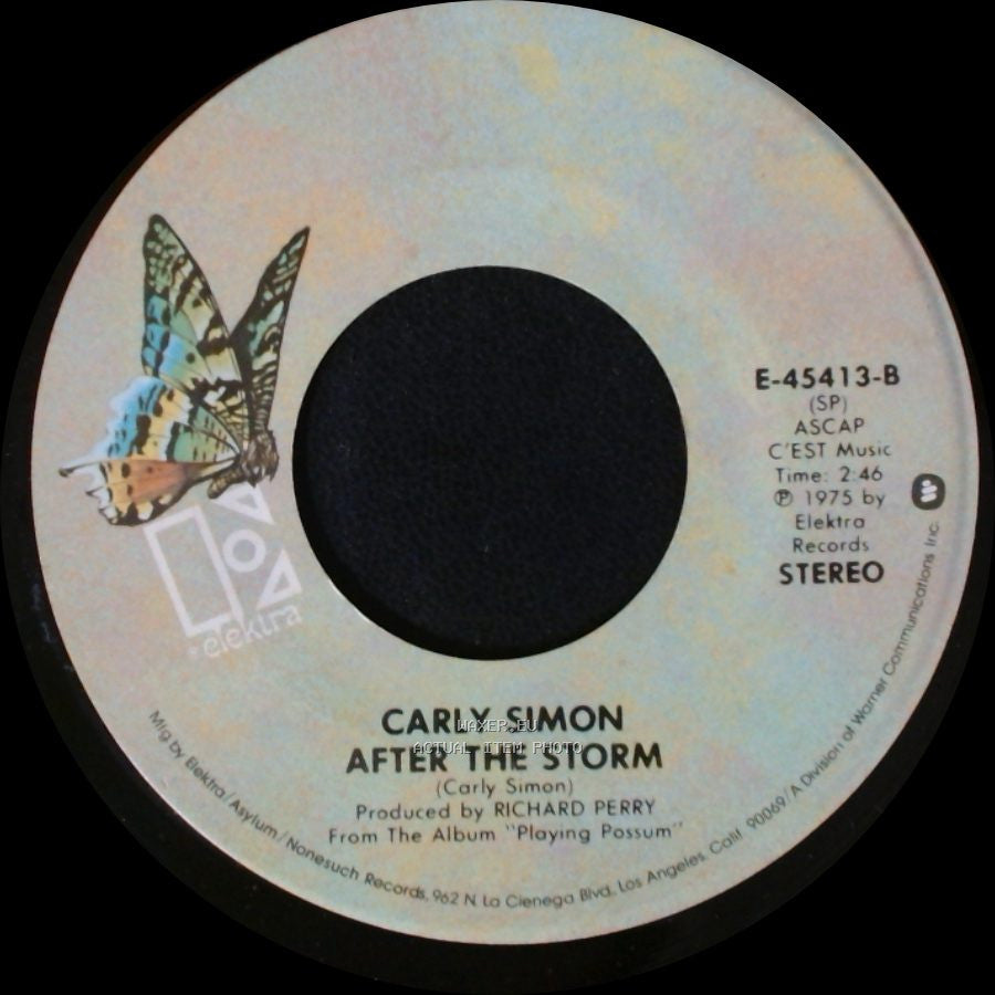 Carly Simon - Nobody Does It Better / After The Storm side B