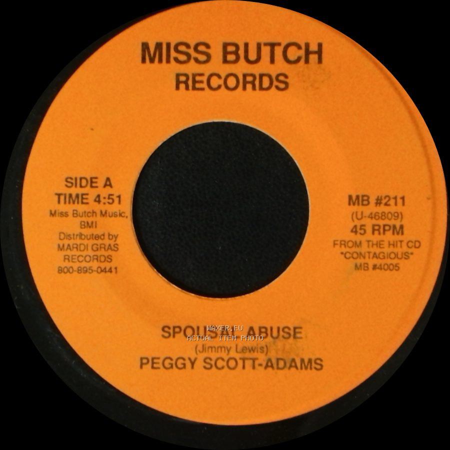 Peggy Scott-Adams - Spousal Abuse / Pam side A