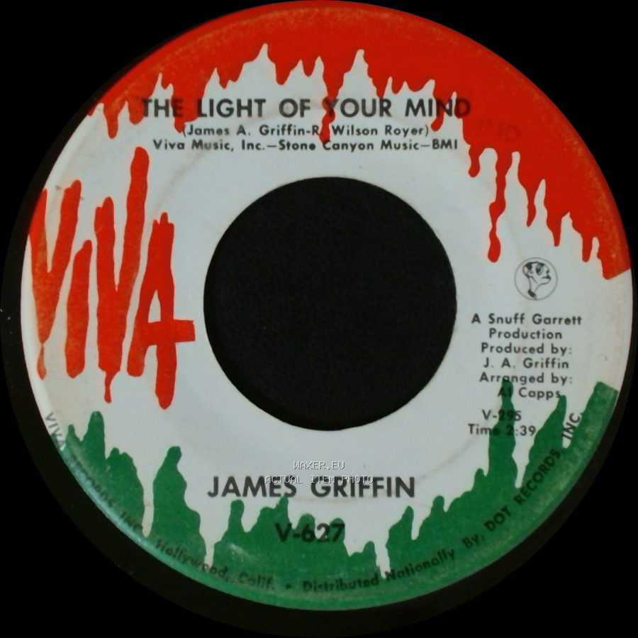 James Griffin - The Light Of Your Mind / Thank You Love side A