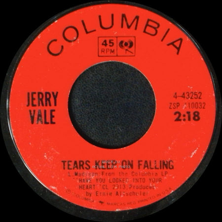 Jerry Vale - Tears Keep On Falling / Now side A