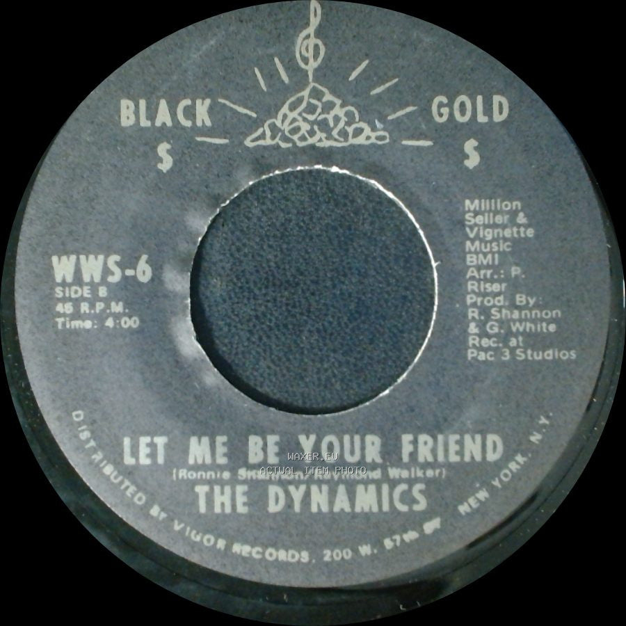 The Dynamics - Voyage Thru The Mind / Let Me Be Your Friend side B