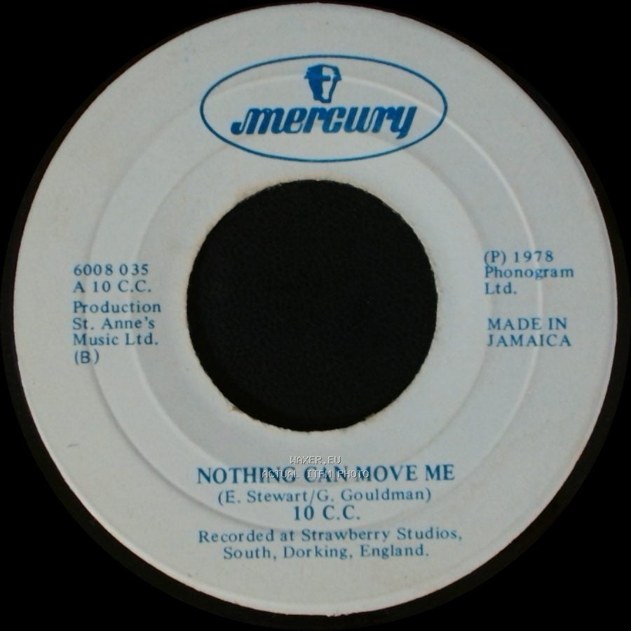 10 C.C. - Nothing Can Move Me / Dreadlock Holiday side A
