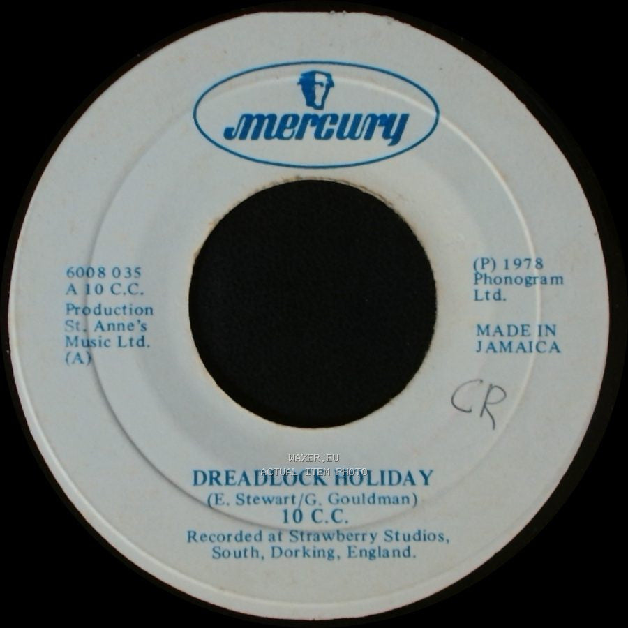 10 C.C. - Nothing Can Move Me / Dreadlock Holiday side B