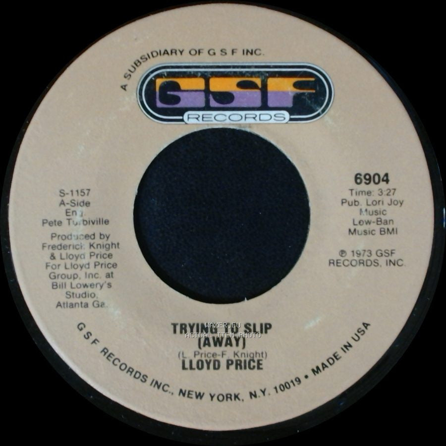 Lloyd Price - They Get Down / Trying To Slip (Away) side A
