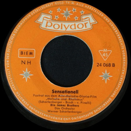 Die James Brothers - Sensationell / Cowboy Billy side A