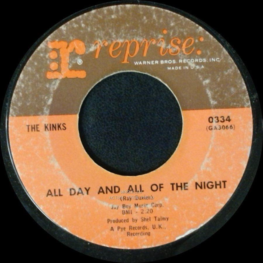 The Kinks - All Day And All Of The Night / I Gotta Move side A