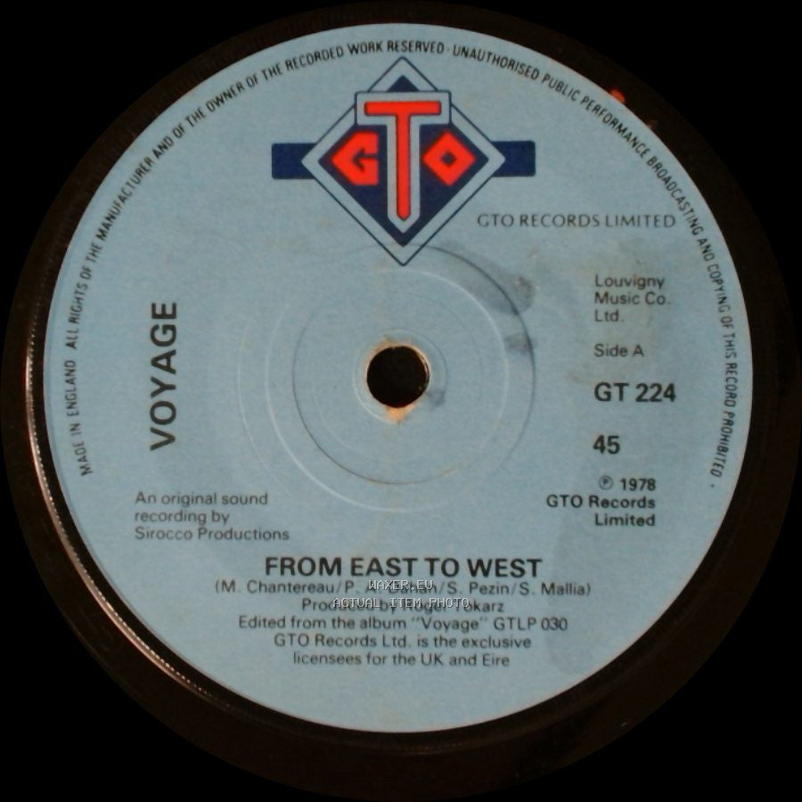 Voyage - From East To West / Scots Machine side A