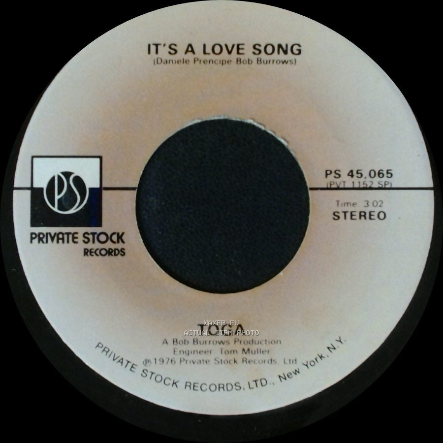 Toga - More / It's A Love Song side B
