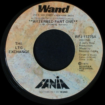 The Ltg Exchange - Waterbed Part One / Waterbed Part Two (Instrumental) side A