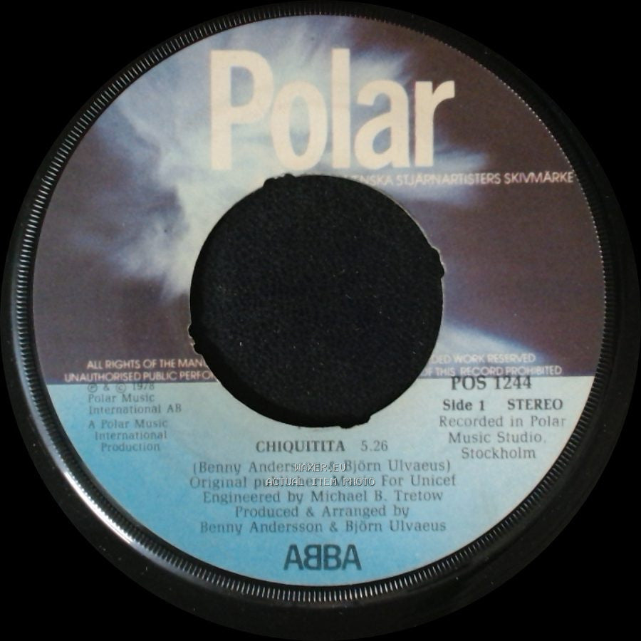 Abba - Chiquitita / Lovelight side A