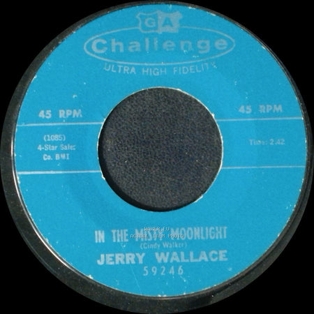 Jerry Wallace / The Soul Surfers - In The Misty Moonlight / Cannon Ball side A