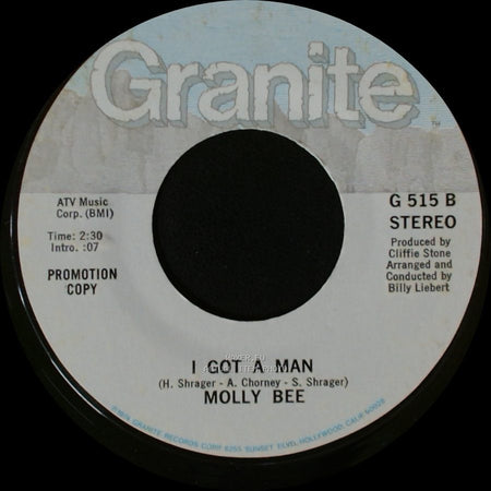 Molly Bee - I Got A Man / Right Or Left At Oak Street side A