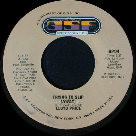 Lloyd Price - Trying To Slip (Away) / They Get Down side A