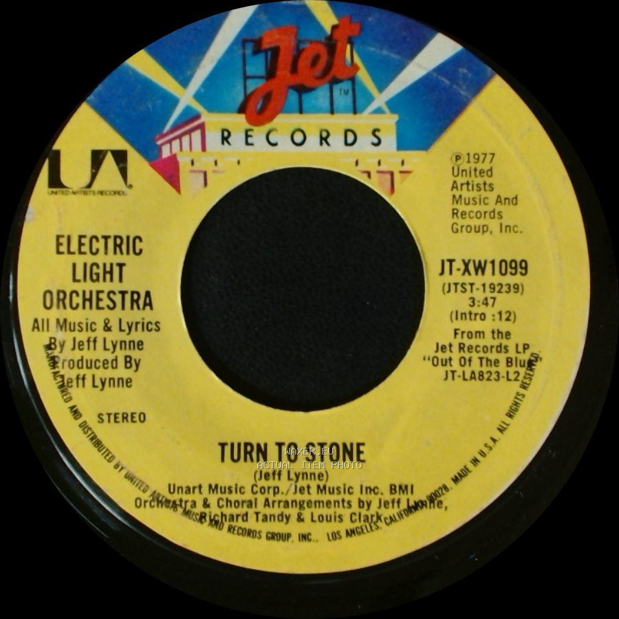 Electric Light Orchestra - Turn To Stone / Mister Kingdom side A
