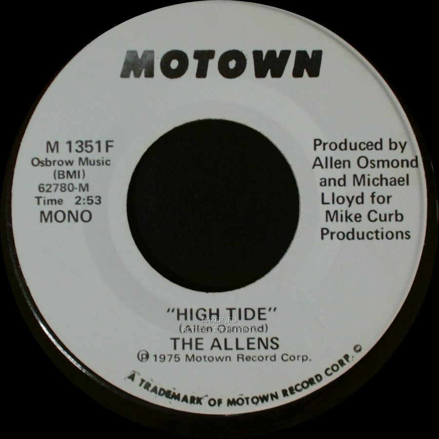 The Allens - High Tide / High Tide side B