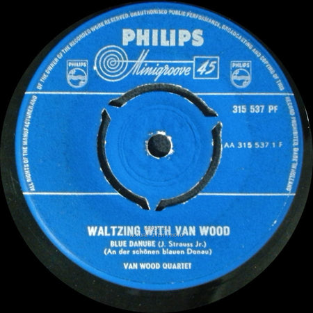 Van Wood Quartet - Waltzing With Van Wood / Waltzing With Van Wood side B