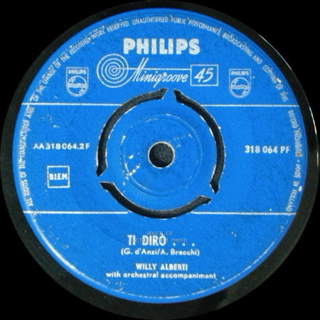 Willy Alberti - Come Prima / Ti Dirò side B