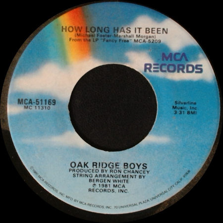 Oak Ridge Boys - How Long Has It Been / Fancy Free side A