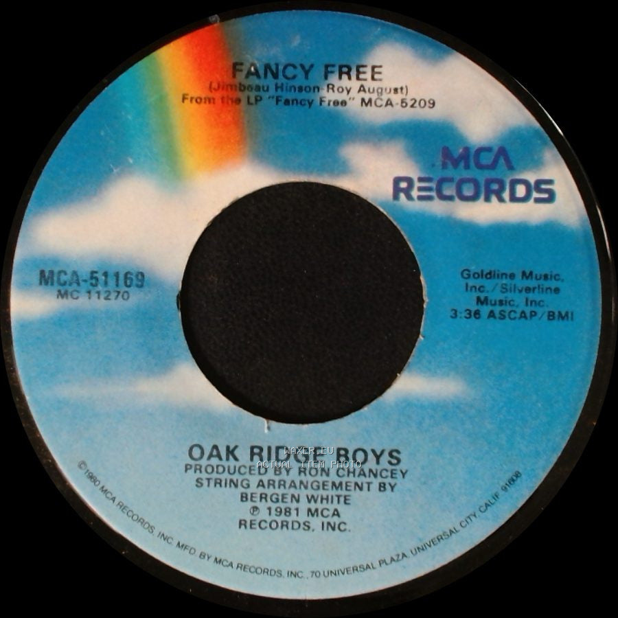 Oak Ridge Boys - How Long Has It Been / Fancy Free side B