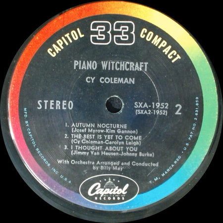 Cy Coleman - Piano Witchcraft / Piano Witchcraft side A