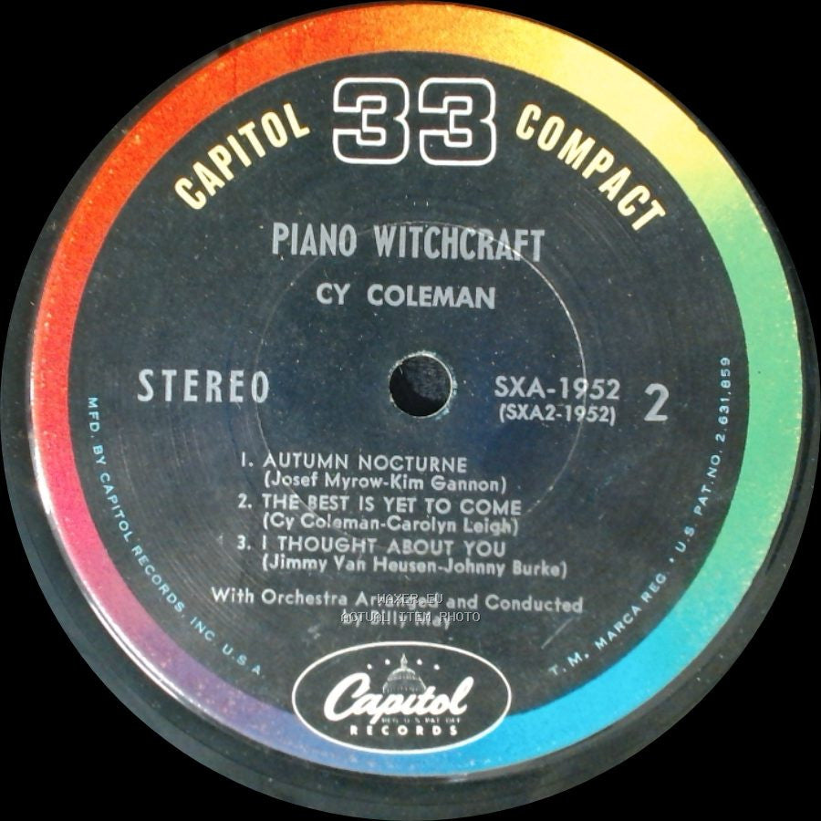 Cy Coleman - Piano Witchcraft / Piano Witchcraft side A