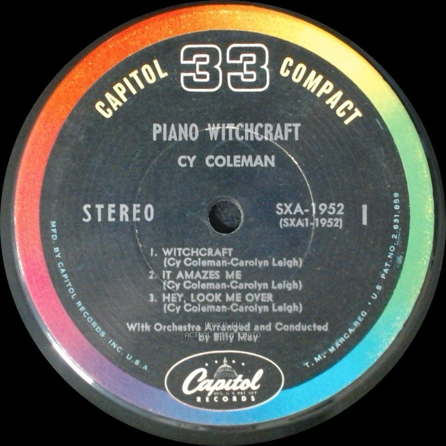 Cy Coleman - Piano Witchcraft / Piano Witchcraft side B