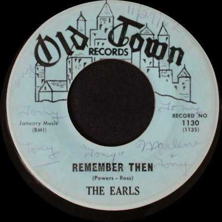 The Earls - Let's Waddle / Remember Then side B